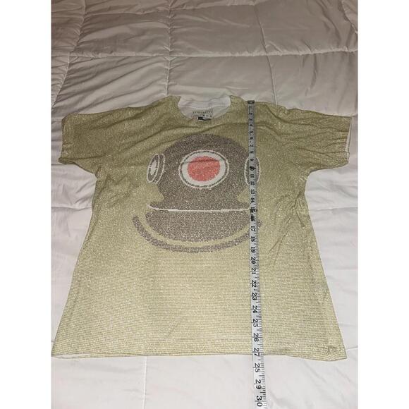 Litographs 20,000 Leagues Under the Sea Book T-Shirt Large L AOP Scuba Octopus - Picture 5 of 7